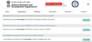 DRDO Summer Internship 2026: Paid Internship at DIPAS Delhi & DIBER Haldwani