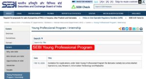 SEBI Young Professional Program 2026: Is the ₹70,000 Stipend Worth the Grind? (91 Vacancies)