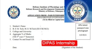 How to Apply for DRDO DIPAS Internship 2026: Eligibility & Full Guide