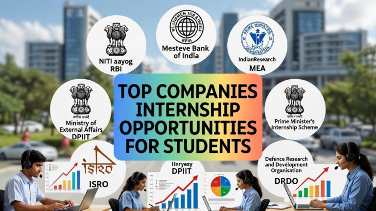 Top Companies Internship Opportunities for Students year 2026 - Govt ...